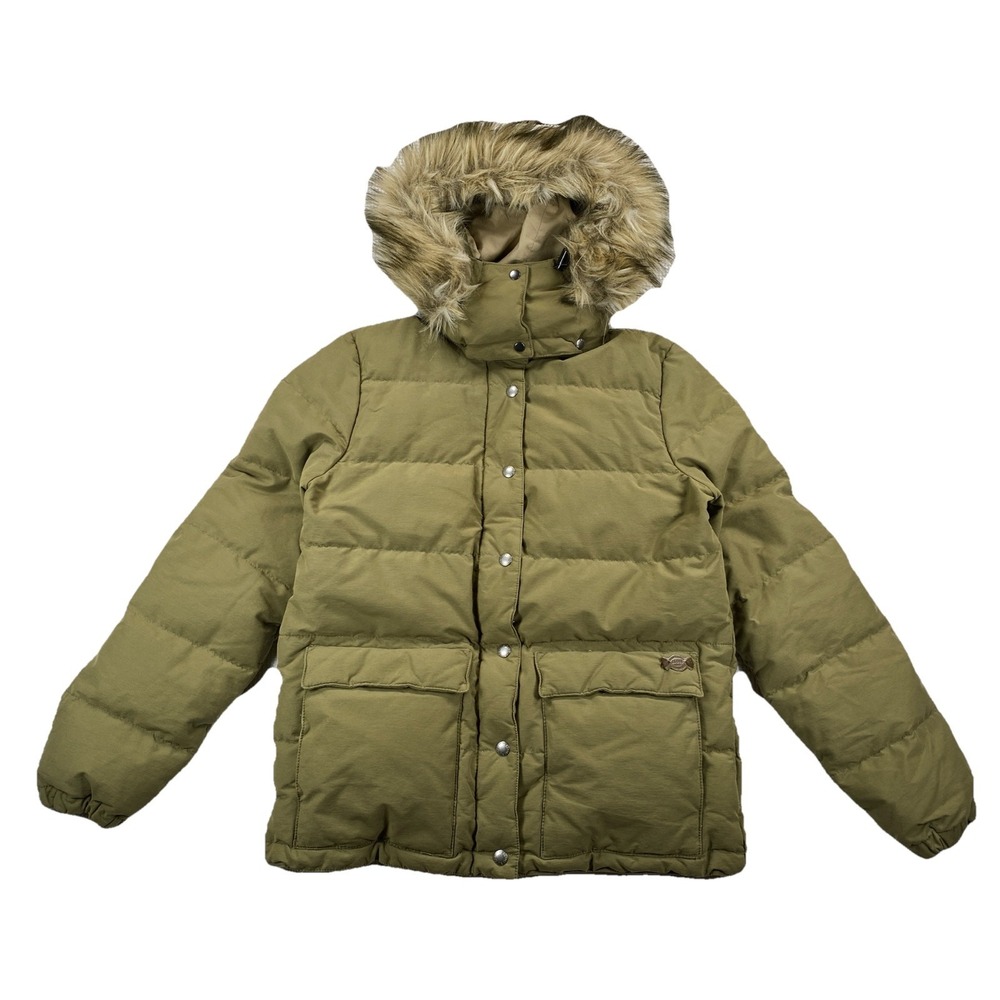 Ralph Lauren Denim & Supply Women's Medium Military Green Down Puffer Jacket